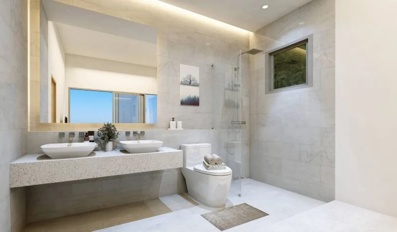 Eminence villa bathroom