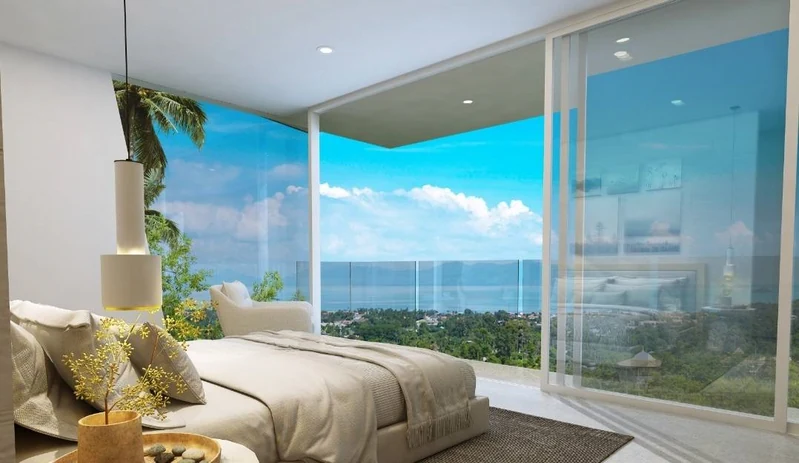 Sea-view bedroom