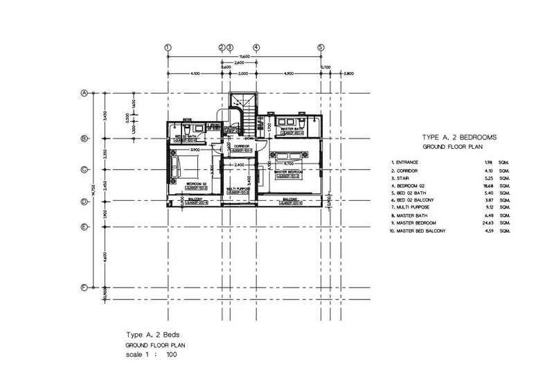 Eminence floor plan option one